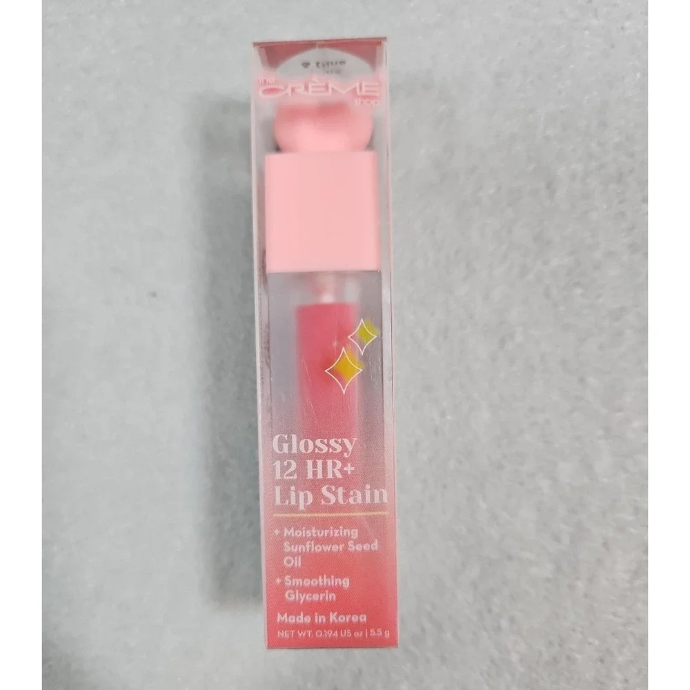 The Crème Shop Glossy 12HR Lip Stain 0.19 oz - NIB